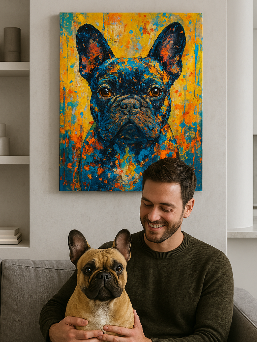 Custom Pet Artwork - Abstract Expressionism