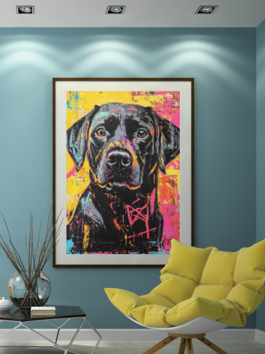 Custom Pet Artwork - Abstract / Graffiti