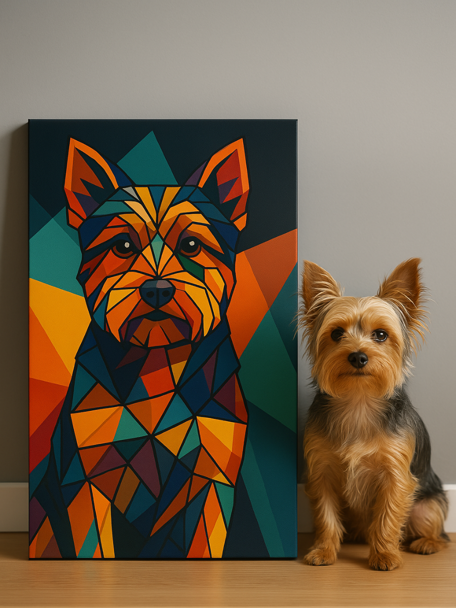 Custom Pet Artwork - Cubism / Geometric
