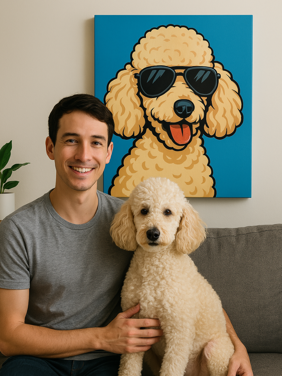 Custom Pet Artwork - Comic Cool