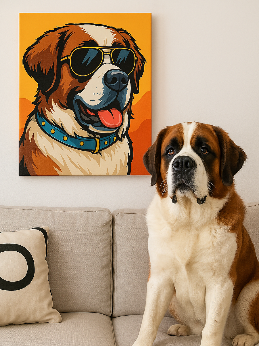 Custom Pet Artwork - Comic Cool
