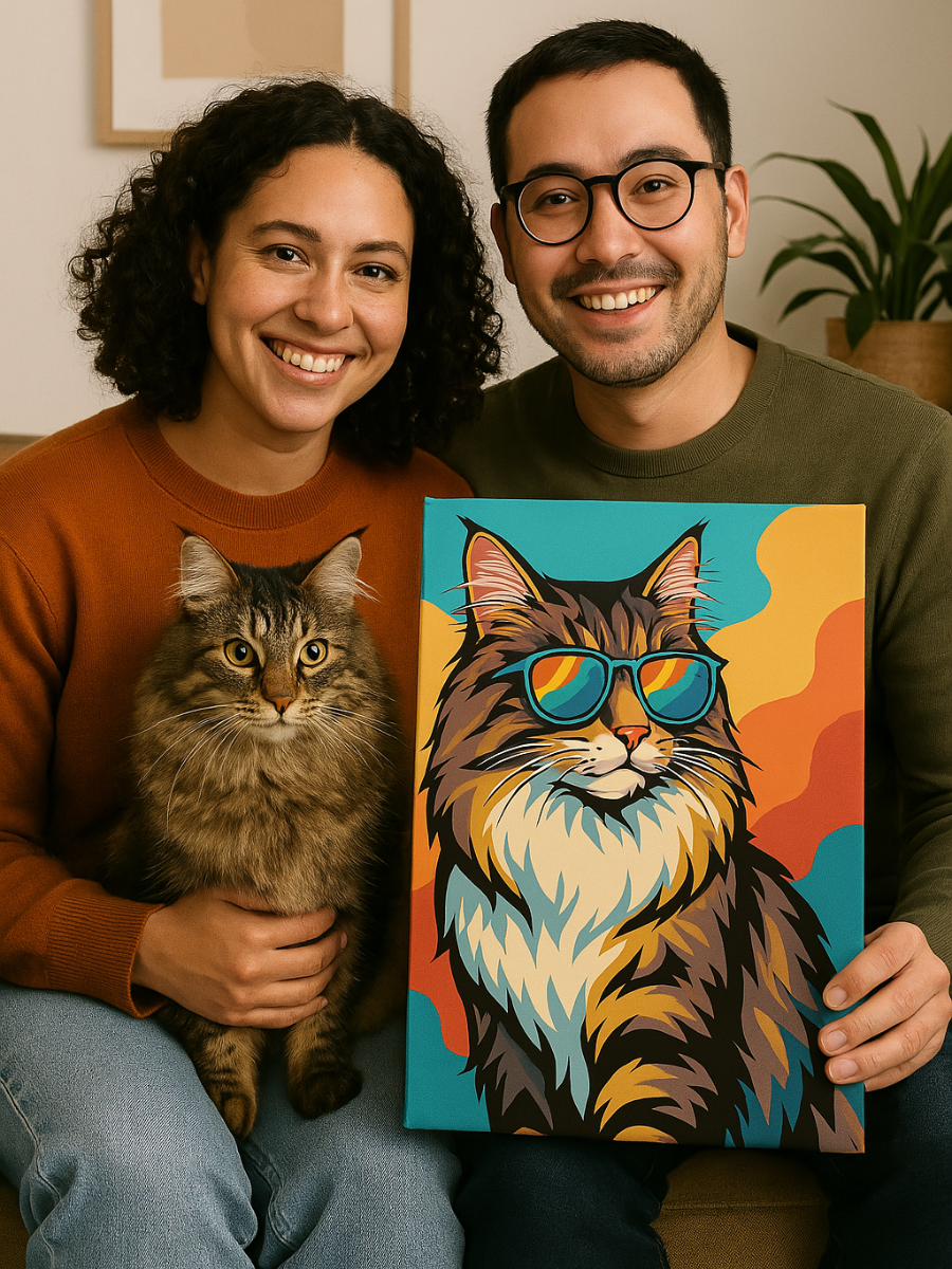 Custom Pet Artwork - Comic Cool