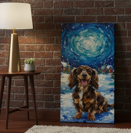 Custom Pet Artwork - Christmas Style