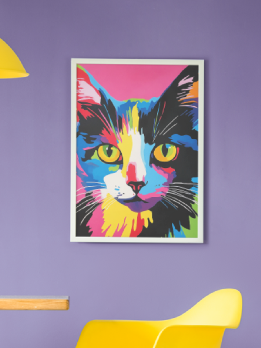 Custom Pet Artwork - Pop Art Style