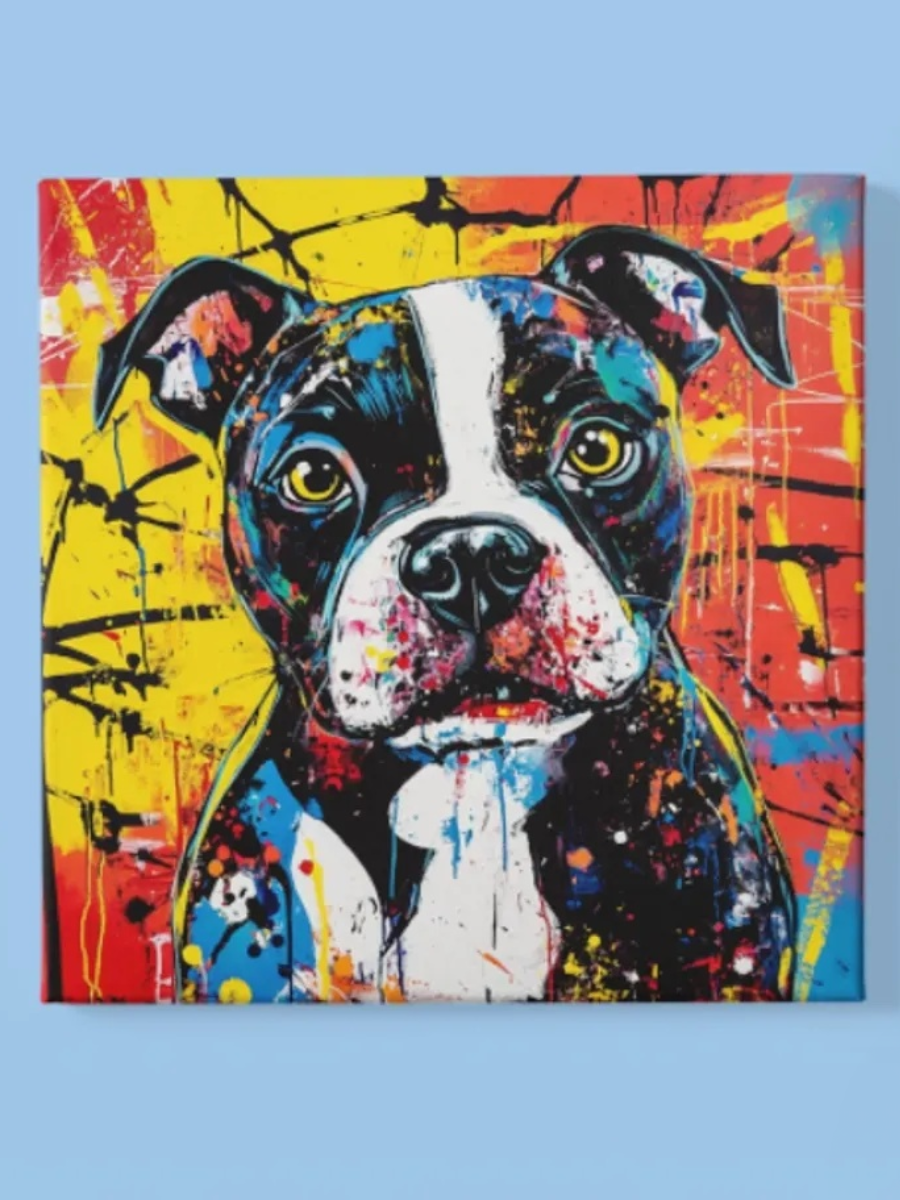 Custom Pet Artwork - Abstract / Graffiti