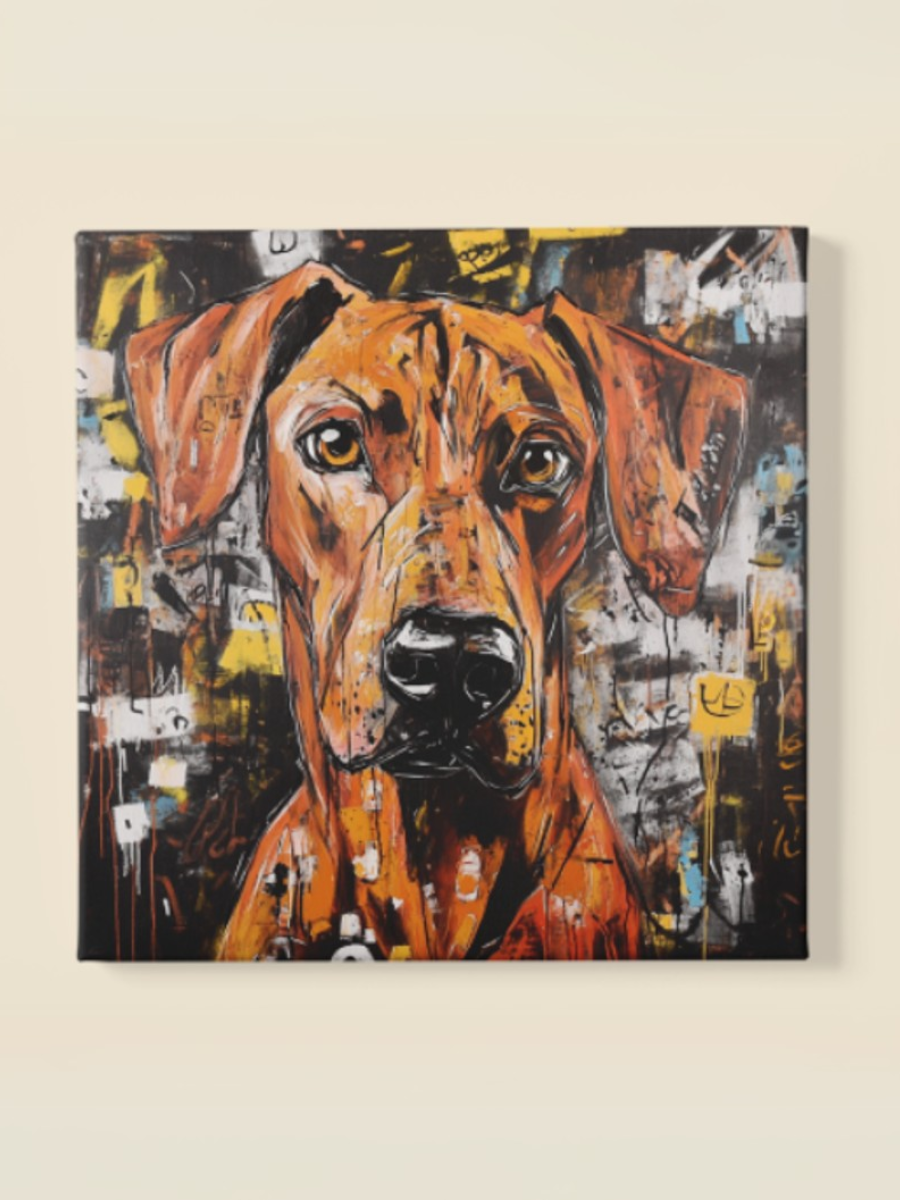 Custom Pet Artwork - Abstract / Graffiti