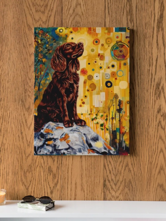 Custom Pet Artwork - Gustav Klimt Inspired