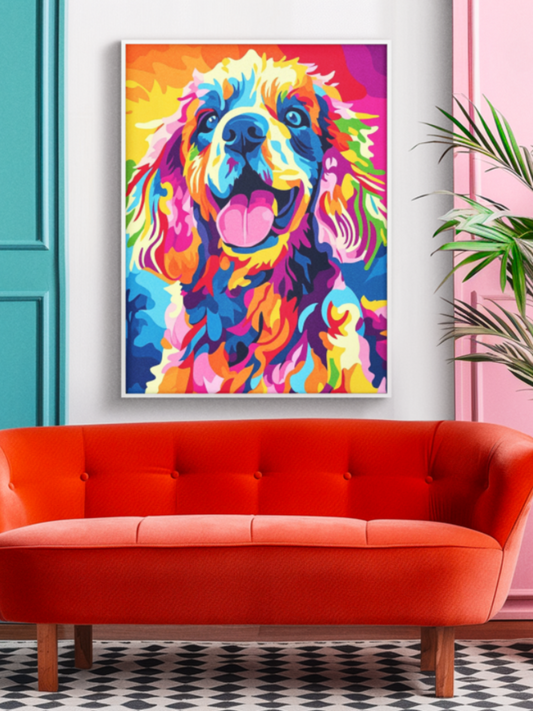 Custom Pet Artwork - Rainbow / Multicoloured